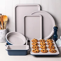 OXO Non-Stick Pro Ceramic Coated Cookie Sheet Large Bake Pan (Blue)