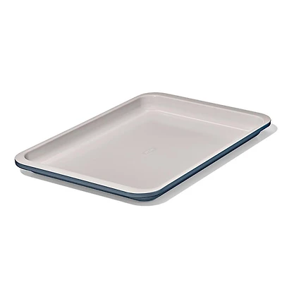 OXO Non-Stick Pro Ceramic Coated Cookie Sheet Small Bake Pan (Blue)