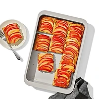 OXO Non-Stick Pro Ceramic Coated Rectangular Cake Pan (Blue/Grey)