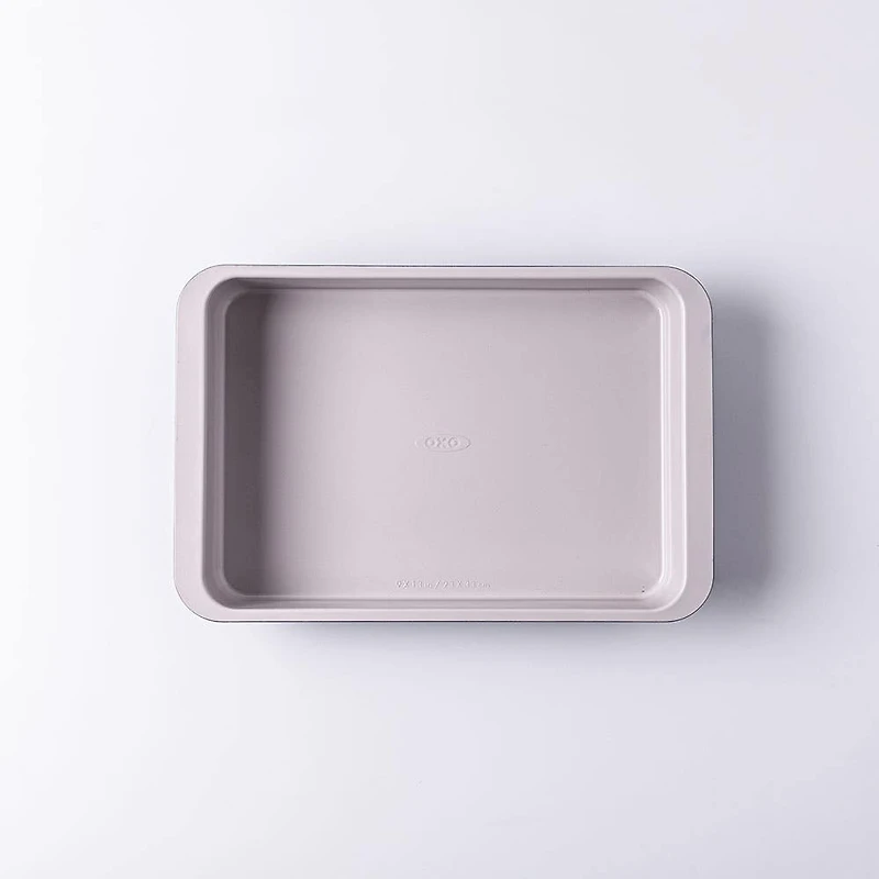 OXO Non-Stick Pro Ceramic Coated Rectangular Cake Pan (Blue/Grey)