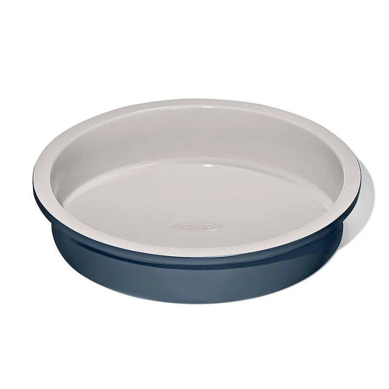 OXO Non-Stick Pro Ceramic Coated Round Cake Pan (Blue/Grey)