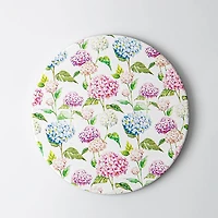KSP Ceramica 'Hydrangeas' Printed Ceramic Trivet (Multi Colour)
