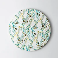KSP Ceramica 'Olives' Printed Ceramic Trivet (Multi Colour)