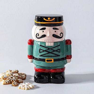KSP Christmas Cookies For Santa 'Nutcracker' Cookie Jar