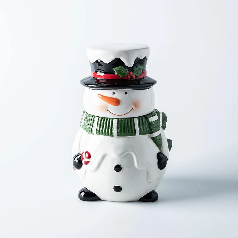 KSP Christmas Cookies For Santa 'Snowman' Cookie Jar
