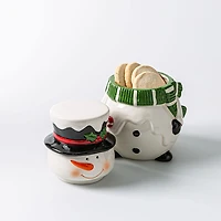 KSP Christmas Cookies For Santa 'Snowman' Cookie Jar