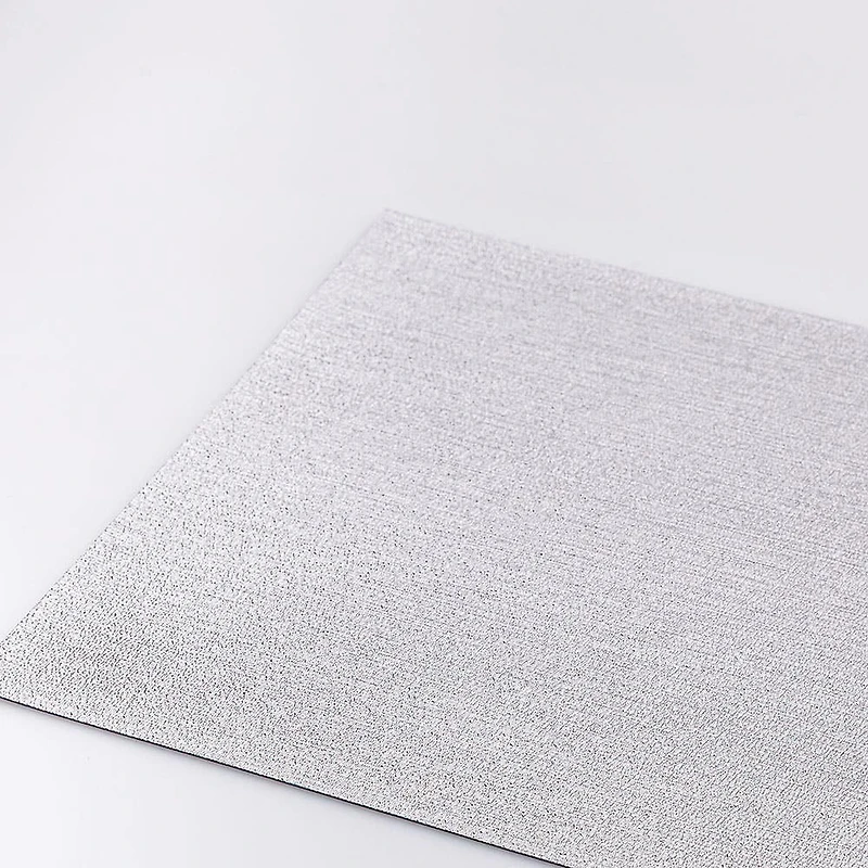 KSP Ritz Metallic 'Shimmer' PVC Placemat (Silver)