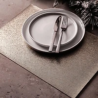 KSP Ritz Metallic 'Shimmer' PVC Placemat (Gold)