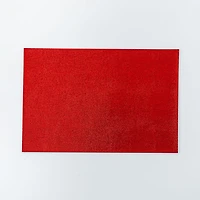 KSP Ritz Metallic 'Shimmer' PVC Placemat (Red)