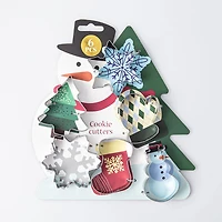 Koopman Christmas Cucina 'Christmas' Cookie Cutter Set - Set of 6