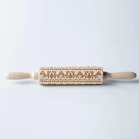 Koopman Christmas Cucina 'Christmas Shapes' Rolling Pin (Asstd.)