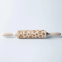Koopman Christmas Cucina 'Christmas Shapes' Rolling Pin (Asstd.)