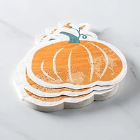 Harman 3-Ply 'Pumpkin' Paper Napkin Shaped - Set of 20