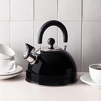 Hauz Elegant Kettle Whistling Stovetop Kettle 2L (Black)
