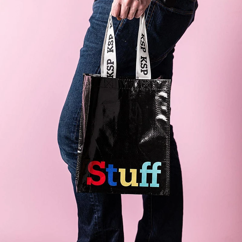 KSP Reusable 'Small' Shopping Bag (Black)