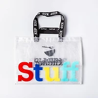 KSP Reusable Transparent 'Large' Shopping Bag (Clear)