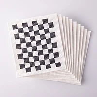 Harman 'Checkerboard' Reusable Sponge Cloth - Set of 10