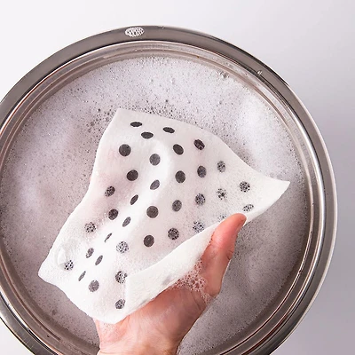 Harman 'Polka-Dot' Reusable Sponge Cloth - Set of 10