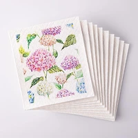 Harman 'Hydrangea' Reusable Sponge Cloth - Set of 10