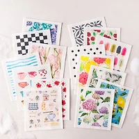 Harman 'Polka Dot Flowers' Reusable Sponge Cloth - Set of 10