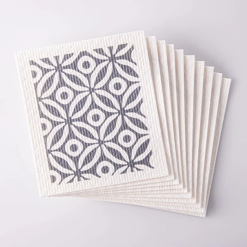 Harman 'Geo Tile' Reusable Sponge Cloth - Set of 10