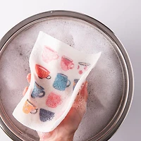 Harman 'Tea Cups' Reusable Sponge Cloth - Set of 10