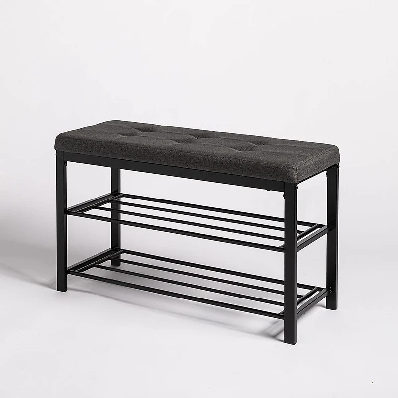ITY Fabric Bench with Storage (Grey)