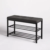 ITY Fabric Bench with Storage (Grey)