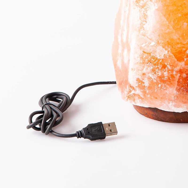 Lomi Himalyan Crystal Salt Lamp with Dimmer (Natural)