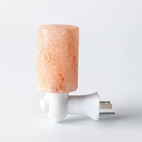 Brookstone Himalyan Crystal Salt Lamp Night Light (Natural)