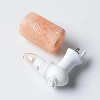 Brookstone Himalyan Crystal Salt Lamp Night Light (Natural)