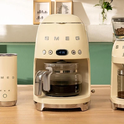 Smeg 50's Style Drip Coffee Maker (Cream)