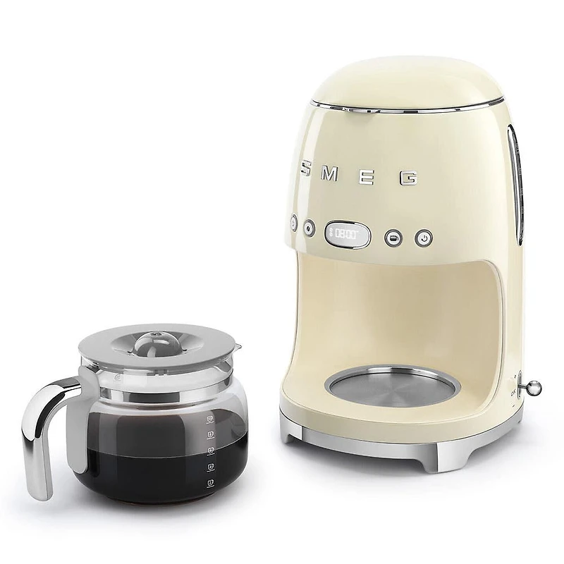 Smeg 50's Style Drip Coffee Maker (Cream)