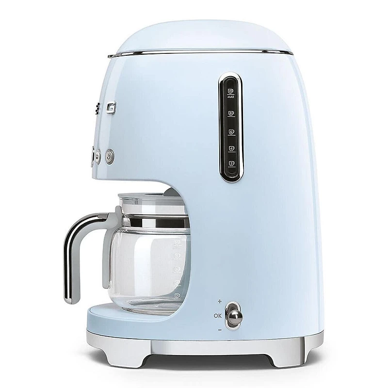 Smeg 50's Style Drip Coffee Maker (Pastel Blue)