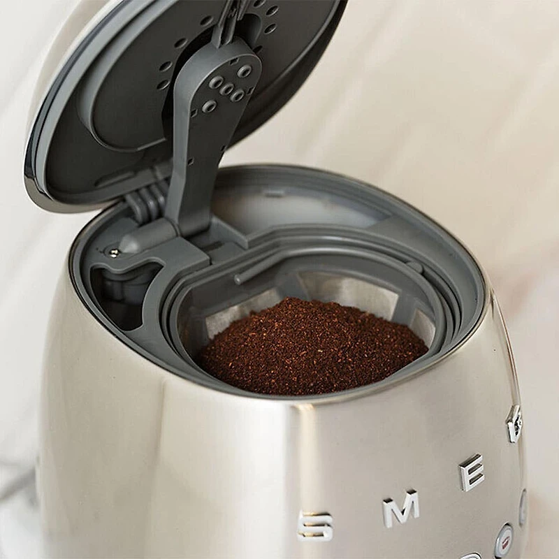 Smeg 50's Style Drip Coffee Maker (Stainless Steel)