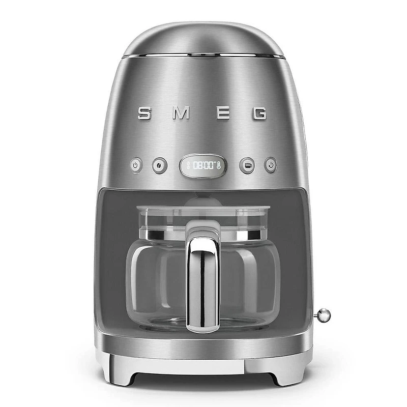 Smeg 50's Style Drip Coffee Maker (Stainless Steel)