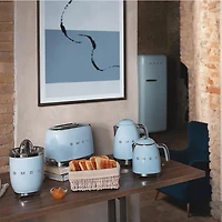 Smeg 50's Style Cordless Electric Kettle (Pastel Blue)