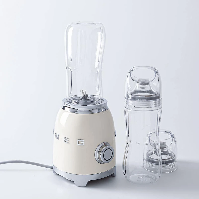 Smeg 50's Style 'w/ Extra Bottle' Personal Blender (Cream)