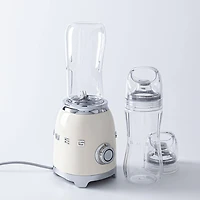 Smeg 50's Style 'w/ Extra Bottle' Personal Blender (Cream)