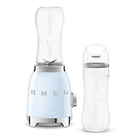 Smeg 50's Style 'w/ Extra Bottle' Personal Blender (Pastel Blue)