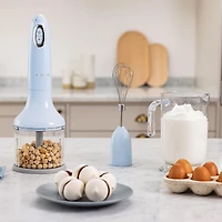 Smeg 50's Style 'w/ Attachments' Immersion Blender (Pastel Blue)