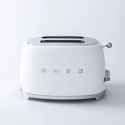 Smeg 50's Style 2-Slice Toaster (White)