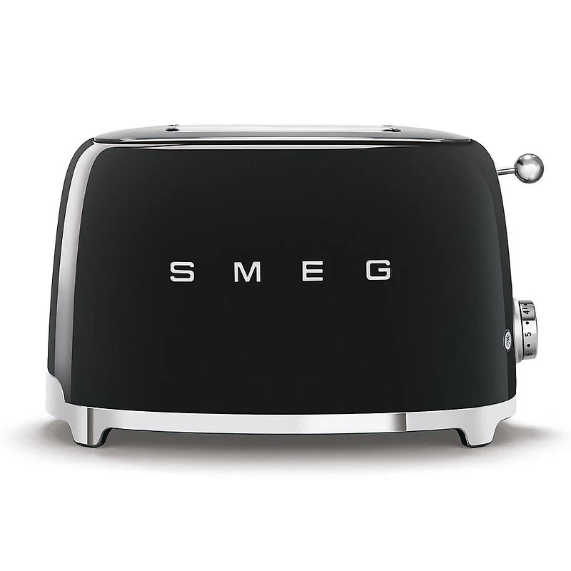 Smeg 50's Style 2-Slice Toaster (Black)