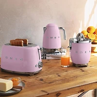 Smeg 50's Style 2-Slice Toaster (Pink)