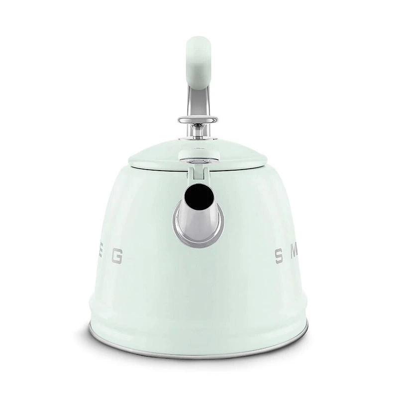 Smeg 50's Style Whistling Stove Top Kettle (Pastel Green)