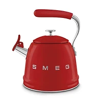 Smeg 50's Style Whistling Stove Top Kettle (Red)