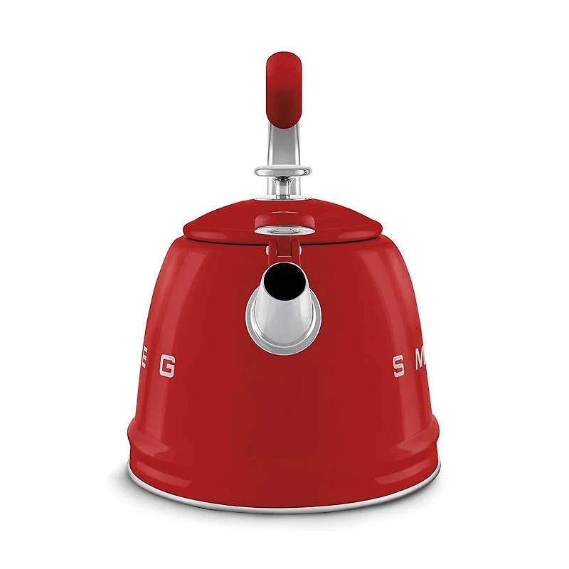 Smeg 50's Style Whistling Stove Top Kettle (Red)