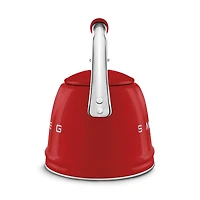 Smeg 50's Style Whistling Stove Top Kettle (Red)