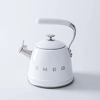 Smeg 50's Style Whistling Stovetop Kettle (White)