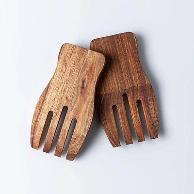 Harman Tapas Living Acacia Wood Salad Server Set of 2